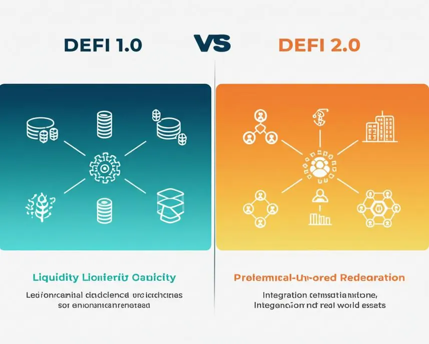 DeFi 1.0 vs DeFi 2.0: Sự Tiến Hóa Của Tài Chính Phi Tập Trung
